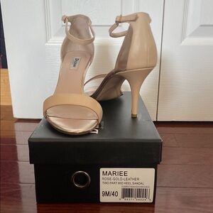 Dune London Rose Gold Heels